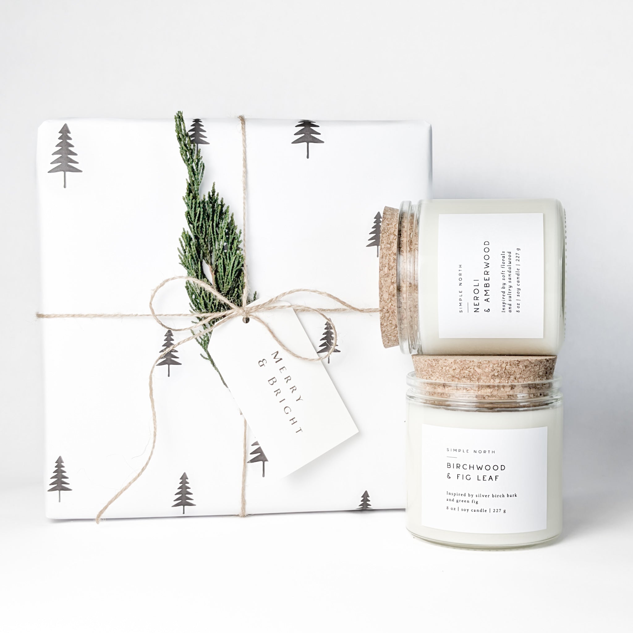 Candle Holiday Gift Set
