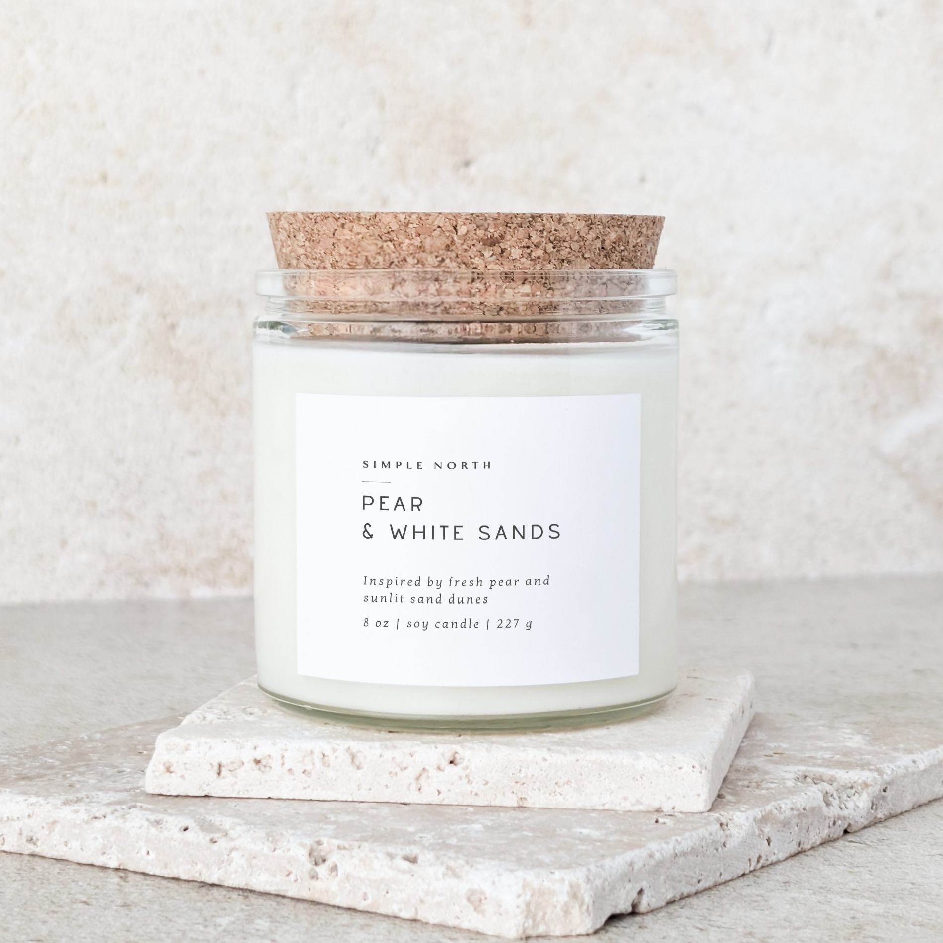 PEAR & WHITE SANDS